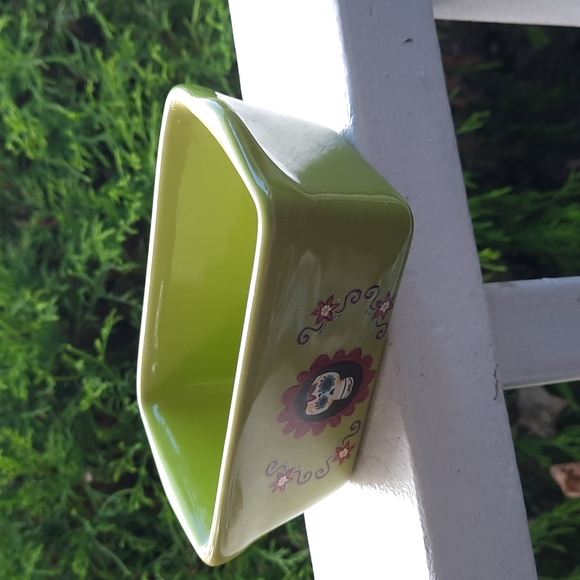 SUGAR SKULL DAY OF THE DEAD Mini Loaf Ceramic Bread Pan Mini Mold - Picture 3 of 7